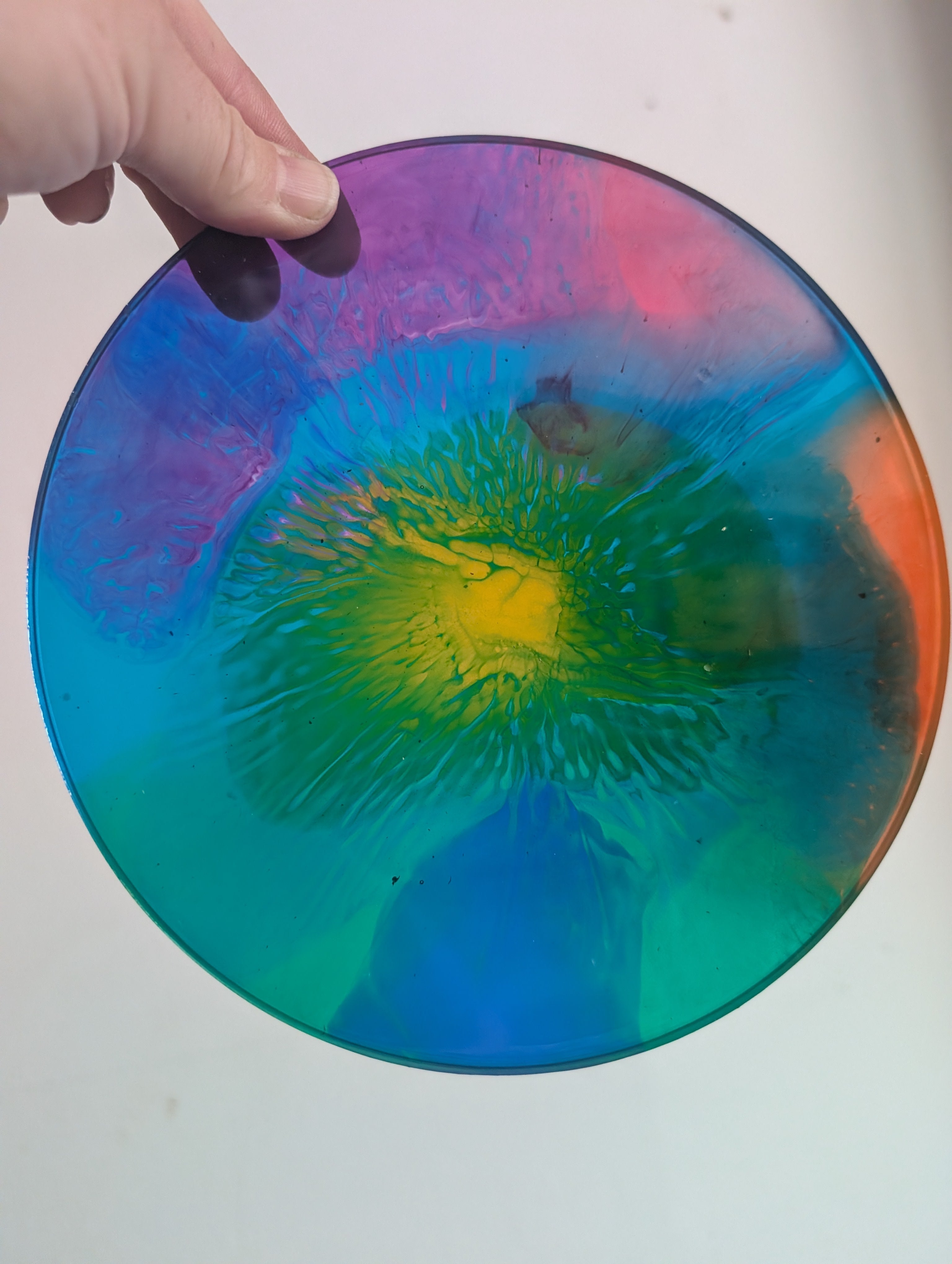Regenbogenscheiben von 3,5 - 25,5 cm