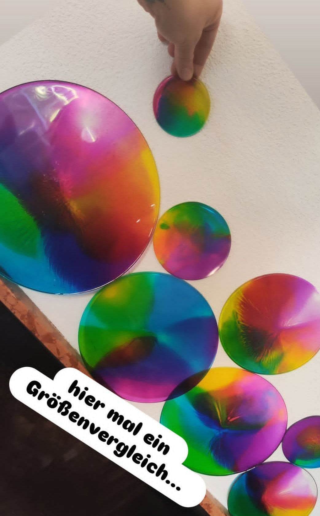 Regenbogenscheibe