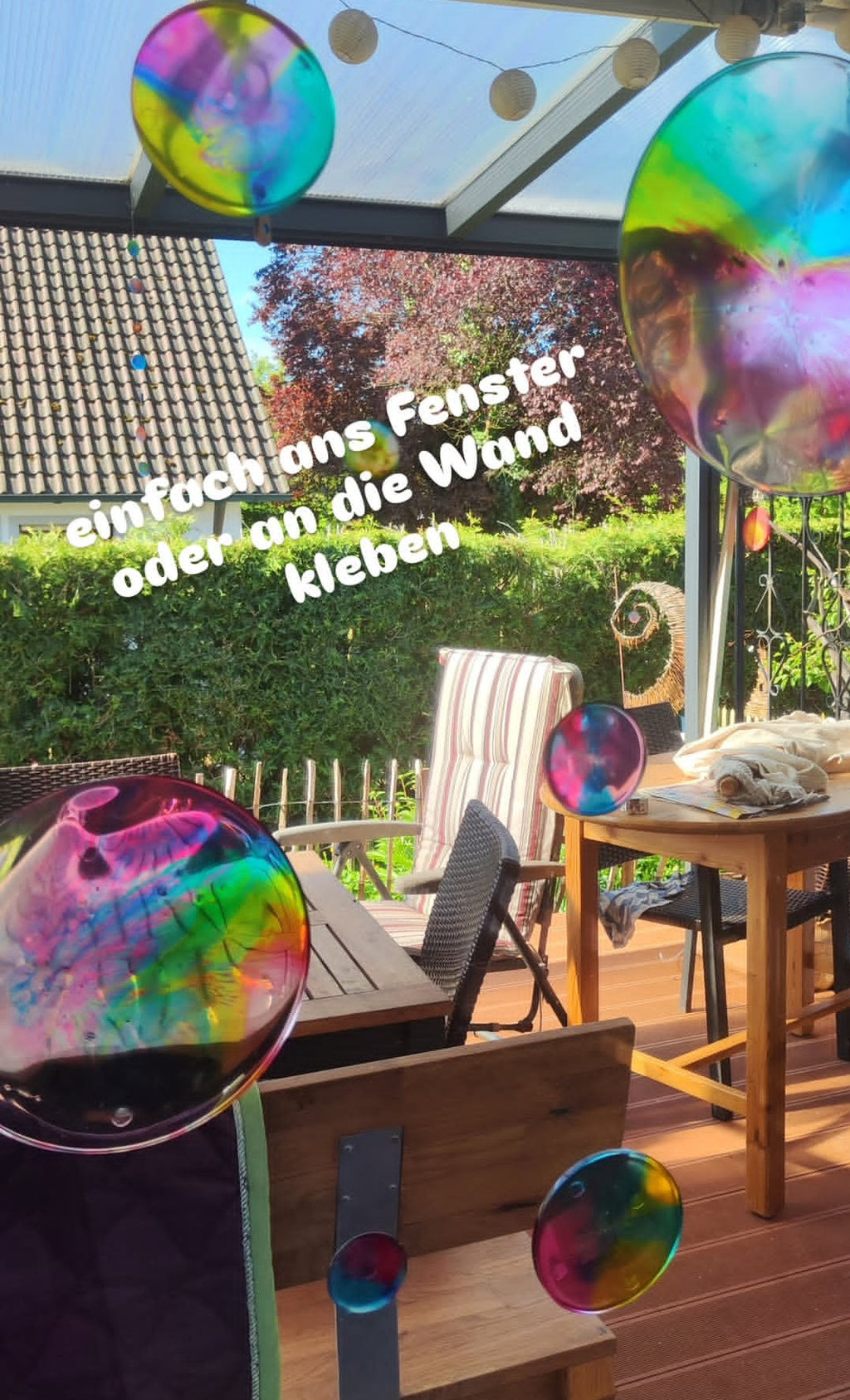 Regenbogenscheibe