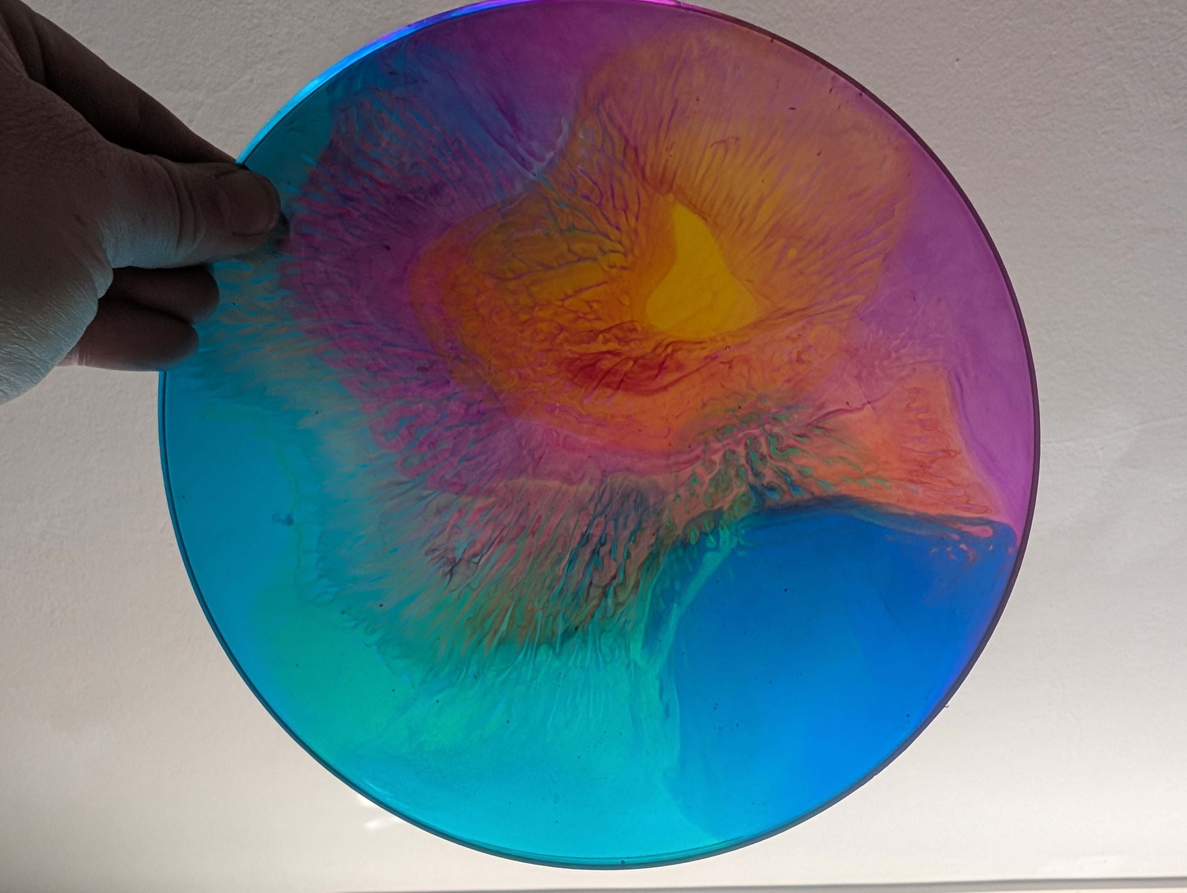 Regenbogenscheiben von 3,5 - 25,5 cm